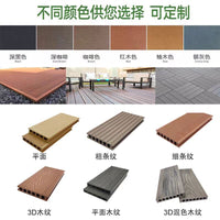 Outdoor Wood Plastic Composite Decking Boards for Fences and Walls