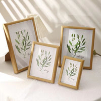 3D Hollow Wooden Photo Frame Wall Mount Tabletop for Photos Calligraphy Artwork A3 A4 5-8 Inch