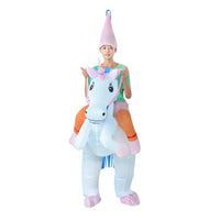 Inflatable Unicorn, Flamingo, or Cow Costume for Adults and Kids - Halloween & Cosplay