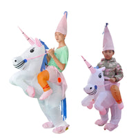 Inflatable Unicorn, Flamingo, or Cow Costume for Adults and Kids - Halloween & Cosplay