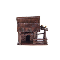 Ceramic Aquarium Ornament House Pavilion for Fish Tank Landscaping