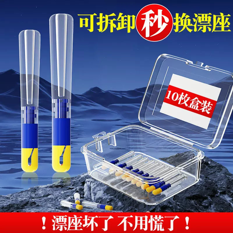 Quick-Release Silicone Fishing Float Seat Connector for Easy Float Changes