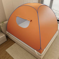 Portable Blackout Privacy Tent for Indoor Use - Dustproof & Windproof Mosquito Net