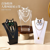Mannequin Bust Jewelry Display Stand for Earrings Necklaces
