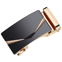 Men's 3.5cm Alloy Automatic Buckle for Casual and Business Belts