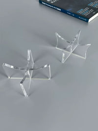 Clear Acrylic Ball Display Stand for Basketball, Football, Volleyball, Rugby