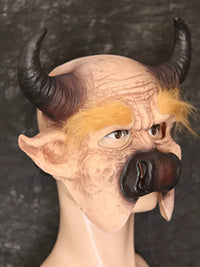 Bull Demon King Mask Headpiece for Halloween & Party Cosplay
