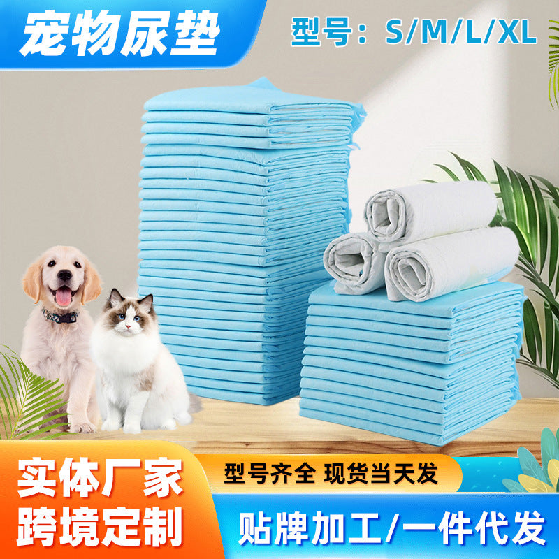 Disposable Pet Training Pads for Dogs, Super Absorbent Puppy Pee Pads