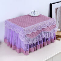 Microwave Oven Dust Cover with Cotton Lining, Oil-Proof and Smoke-Proof