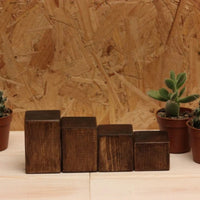 Mini Wooden Display Stand for Jewelry and Small Ornaments
