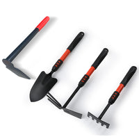 Gardening Tool Set for Potted Plants and Succulents, Includes Trowel, Rake, and Hoe