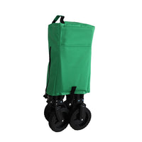 Foldable Outdoor Camping Cart with Wheels for Activities and Luggage