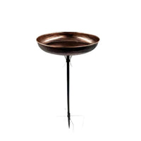 Vintage Iron Bird Feeder & Waterer for Garden & Patio Decor