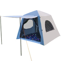 Automatic Pop-Up Waterproof Oxford Cloth Camping Tent for Outdoor Activities