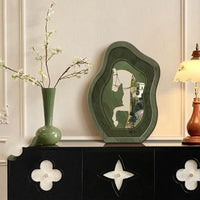 Vintage Aesthetic Tabletop Decor Painting for Console & Bedside Cabinets