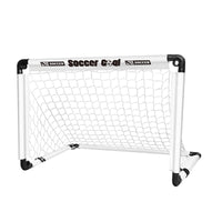Kids Soccer Goal Net, Foldable Portable 5-A-Side Easy Indoor Outdoor Training Equipment for Kindergarten & Primary School