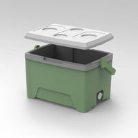 Multi-functional Insulated Cooler Box for Outdoor Camping Fishing Picnic Home Food Preservation Commercial Stall