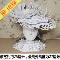 3D Peking Opera Character Paper Sculpture DIY Kit