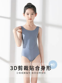 Girls' Ballet Dance Leotard and Shorts Set for Practice and Performance