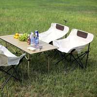 Portable Outdoor Folding Table and Chair Set for Camping Picnic BBQ