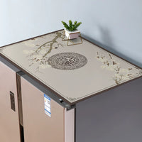 Waterproof Oil-Proof Refrigerator Mat Silicone Dust Cover for Kitchen Appliances