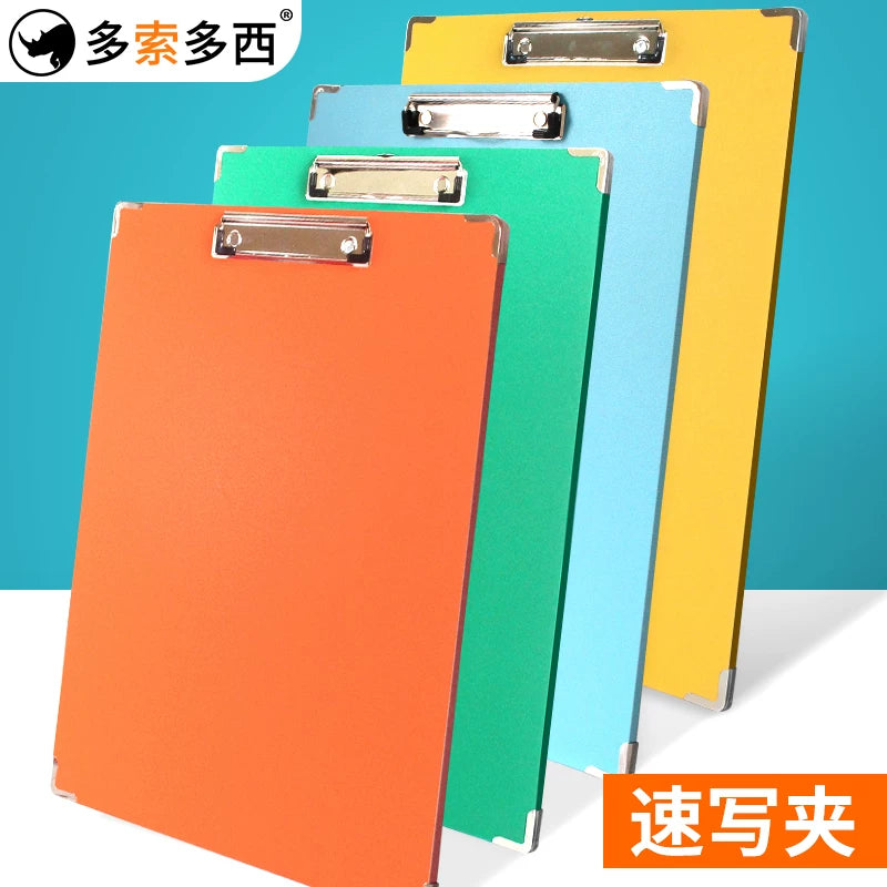 DuoSuoDuoXi 8K Waterproof PVC Sketchpad Clip Board for Drawing and Sketching, Portable for Artists and Students