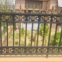 European Style Aluminum Alloy Garden Fence for Villas and Courtyards