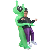 Inflatable Big Eye Alien Costume for Halloween Party