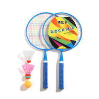 Bosika Kids Badminton Racket Set Cartoon Outdoor Entertainment Sports Toy for Parent-Child Play