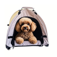 Portable Pet Tent Outdoor Sun Shelter for Dogs and Cats, Foldable Camping Pet House