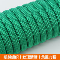 Nylon Climbing Rope, Rappelling, Floating, Rescue, and Traction Safety Rope for Mountaineering
