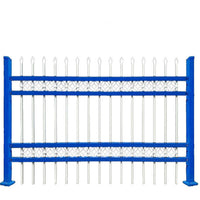 Wrought Iron Fence Panel Decorative Cast Iron Garden Barrier