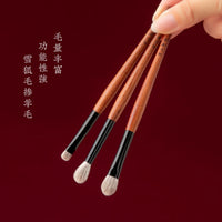 Eyeshadow Brush Set for Detailed Application, Blending, and Laying Color