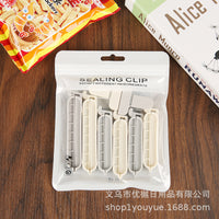 Food Bag Sealing Clips for Kitchen Storage and Freshness