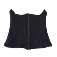 Women's Winter Thermal Fleece-Lined Waist Trainer with Zipper for Tummy Control and Body Shaping