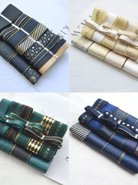 DIY Badge Holder Ribbon Kit with Accessories for Crafts and Decorations
