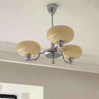 Bauhaus Vintage French Cream Style Chandelier for Living Room Bedroom Dining Room Study