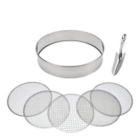 Detachable Stainless Steel Garden Sieve for Soil and Compost