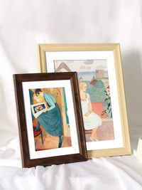 Wooden Picture Frame for Wall Mounting, A3 A4 4K 8K Art Display, Sketch Oil Painting Mounting Frame