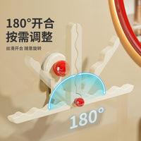 Hairband and Headband Organizer Wall Mount with Suction Cups for Hair Accessories and Jewelry
