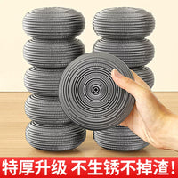 Stainless Steel Scouring Pads for Kitchen Cleaning - Heavy Duty, Non-Shedding, Rust-Resistant