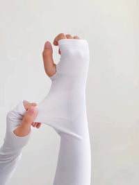 UPF50+ UV Protection Cooling Arm Sleeves for Outdoor Activities