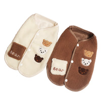 Pet Dog Embroidered Bear Fleece Vest for Small to Medium Dogs