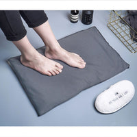 Diatomaceous Earth Bath Mat Super Absorbent Non-Slip Soft Bathroom Floor Mat