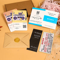 Voice Recording Cassette Tape Greeting Card for Couples