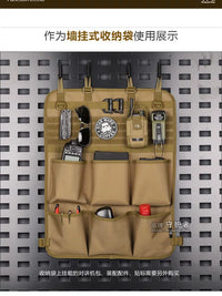 Tactical Car Seat Back Organizer with MOLLE System for Off-Road Vehicles & Camping