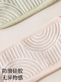 Women's Cotton Non-Slip Yoga & Pilates Socks, Mid-Calf Athletic Grip Socks for Indoor Fitness Training