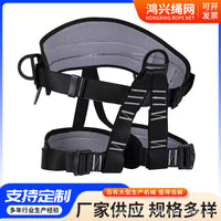 3-Point Climbing Harness for Fall Protection and Rappelling