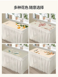 Vintage Sewing Machine Dust Cover Waterproof Oil-Proof Decorative Cloth