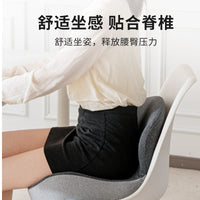 Memory Foam Seat Cushion and Backrest Combo for Office Chair Car Seat